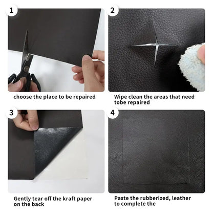 Leather Repair Patch - Peel & Stick For Instant Furniture Renewal