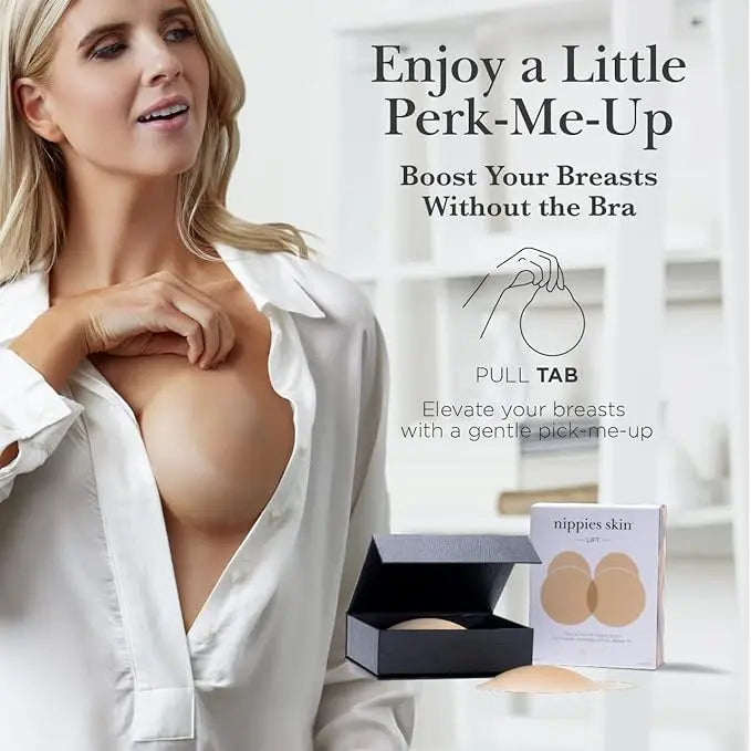 Invisible Lift Nipple Covers: Instant Bra-Free Elevation