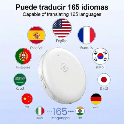 AI Wearable Translator - Real-Time 165-Language Translation For Easy Conversations Anywhere