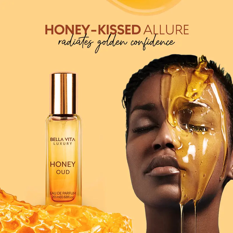 Honey Oud Eau de Parfum – Warm Gourmand-Woody Scent For Lasting Elegance