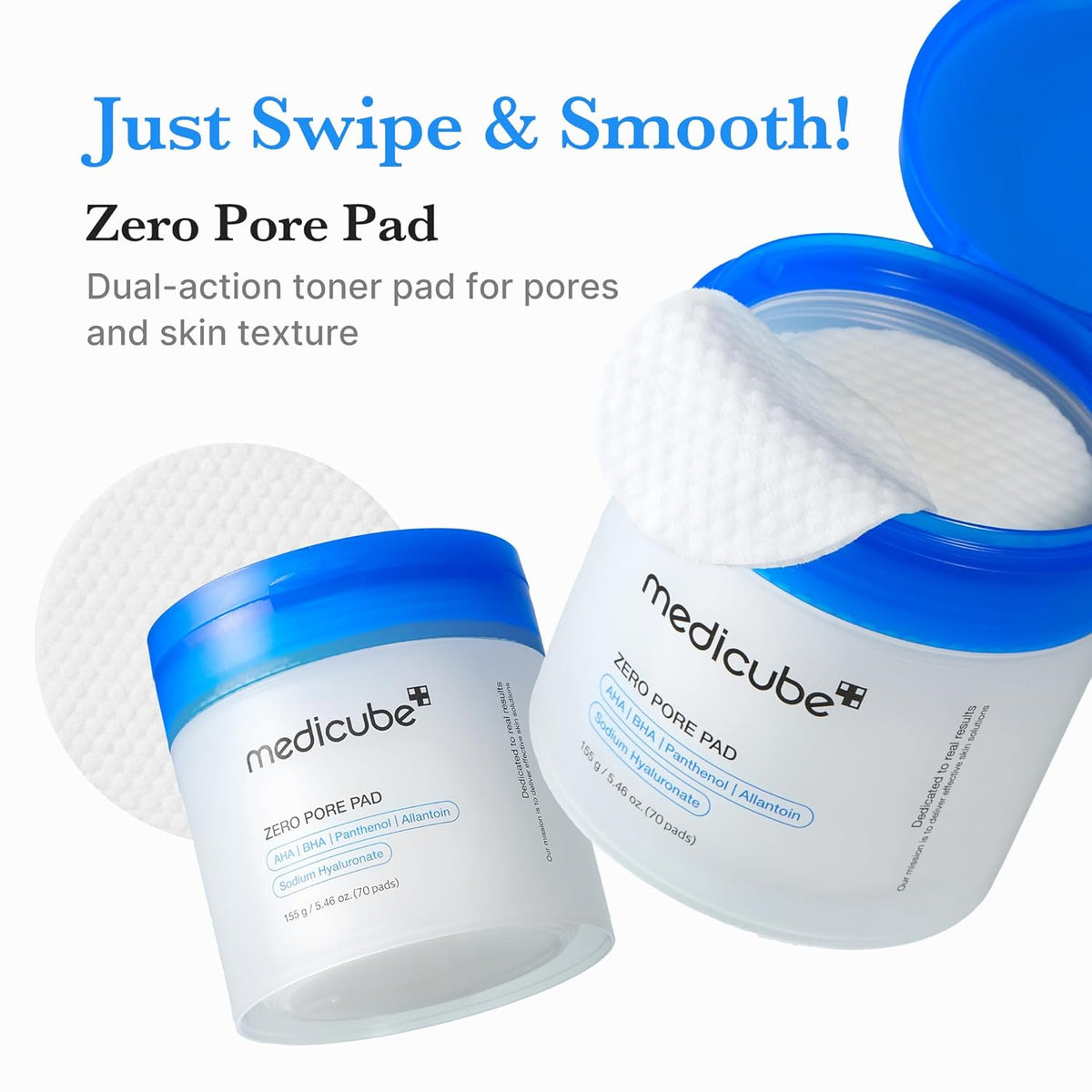 Exfoliating Toner Pads - AHA + BHA For Smoother-Looking Pores
