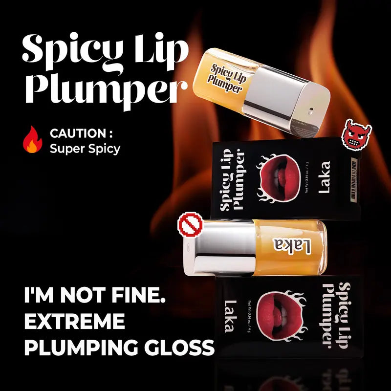 Spicy Lip Plumper - Tingling Gloss For Fuller-Looking Lips