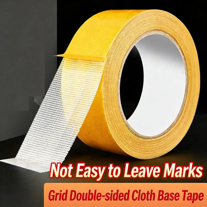 Heavy-Duty Double-Sided Tape - Fiberglass Reinforced Grip For Fast Home Fixes