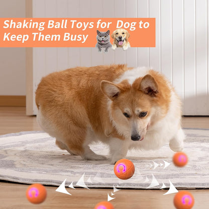 Interactive Dog Ball - Automatic Motion For More Playtime