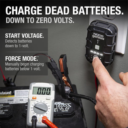 Smart Battery Charger – Automatic 6V/12V Charging For Always-Ready Vehicles