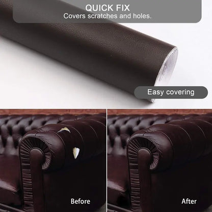 Leather Repair Patch - Peel & Stick For Instant Furniture Renewal