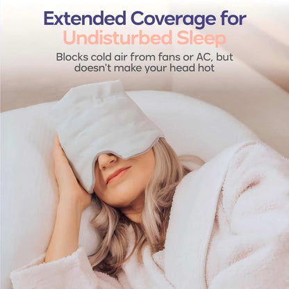 Weighted Sleep Eye Mask - Strapless 360° Comfort For Deeper Rest