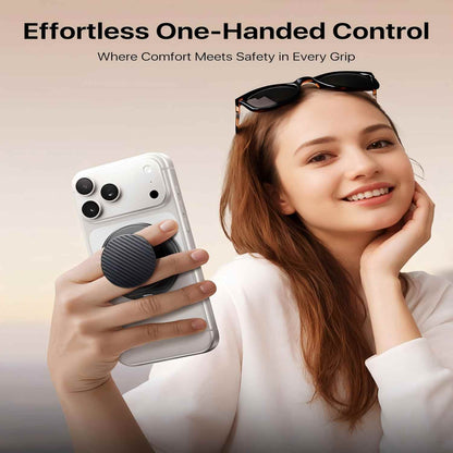 Magnetic Phone Grip - 360° Rotating Stand For Hands-Free Use
