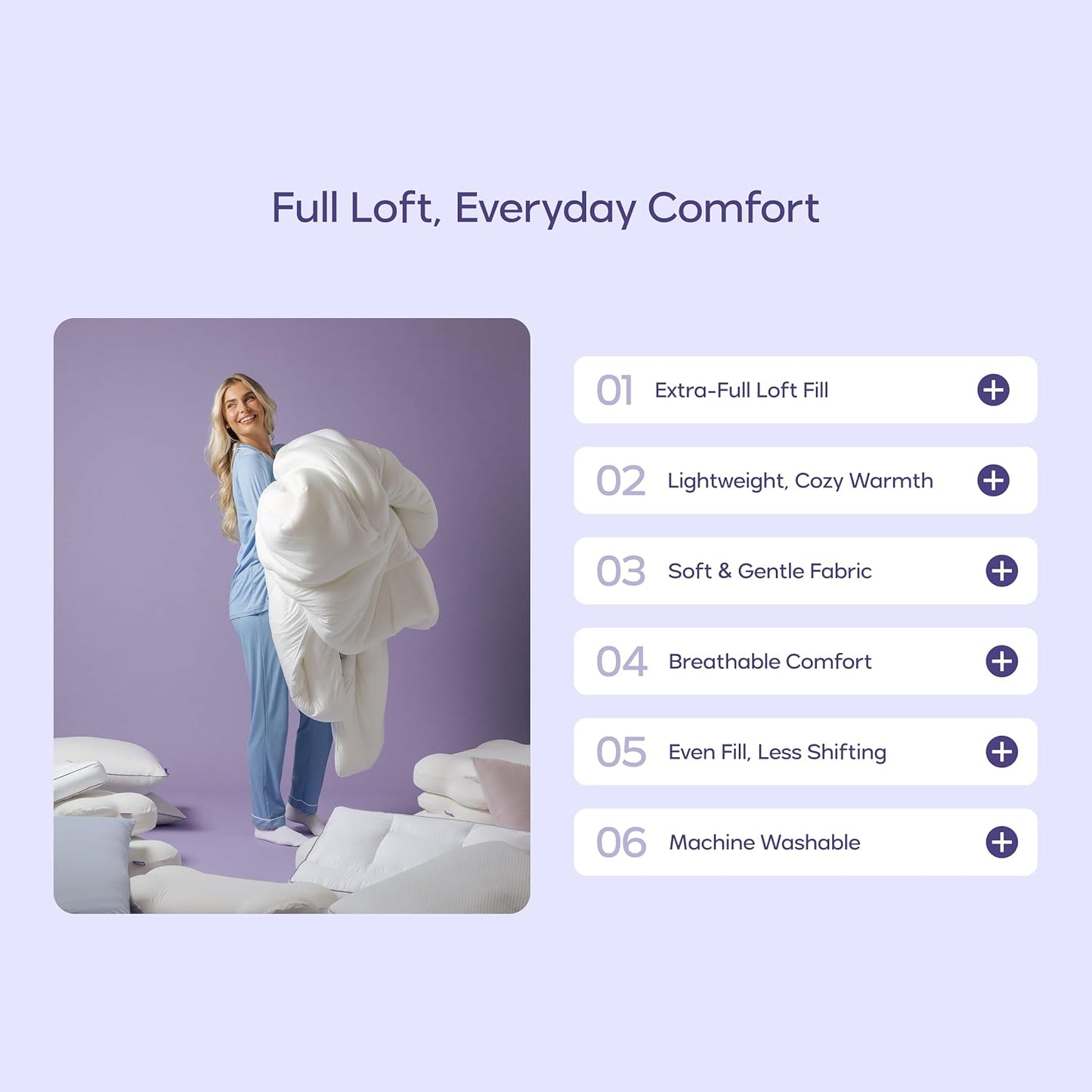Sleep in Cloud-Like Comfort Every Night
