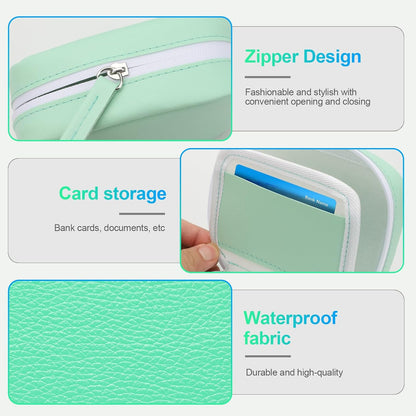 Waterproof Pill Organizer Set - 14-Day Portable Storage System For Easy Daily Organization