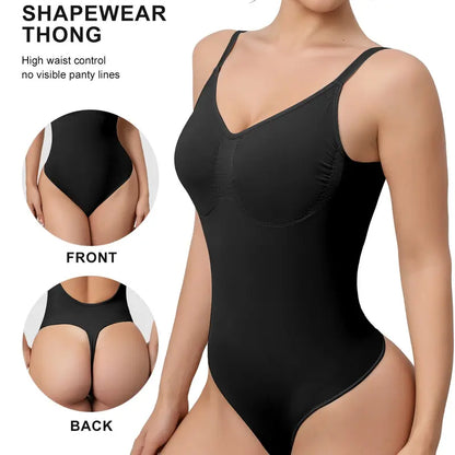 Slay In Every Backless Dress: Ultimate Tummy Control Shapewear Bodysuit