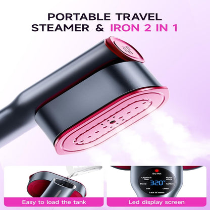 Portable Garment Steamer – 7 Smart Modes For Wrinkle-Free Clothes