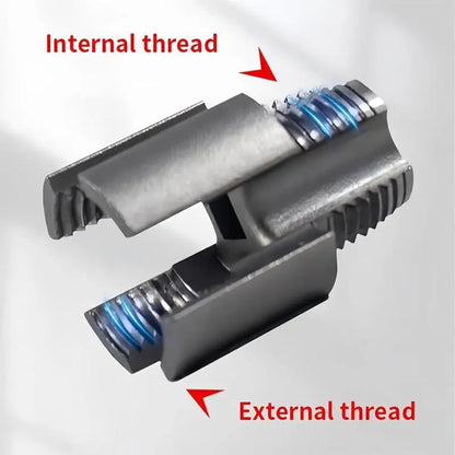 PVC Pipe Threading Tool - Drill-Powered Internal & External Threads For Faster Repairs