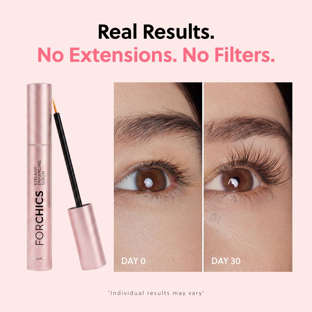 Eyelash Enhancing Serum - Peptide Powered Formula For Fuller Looking Lashes
