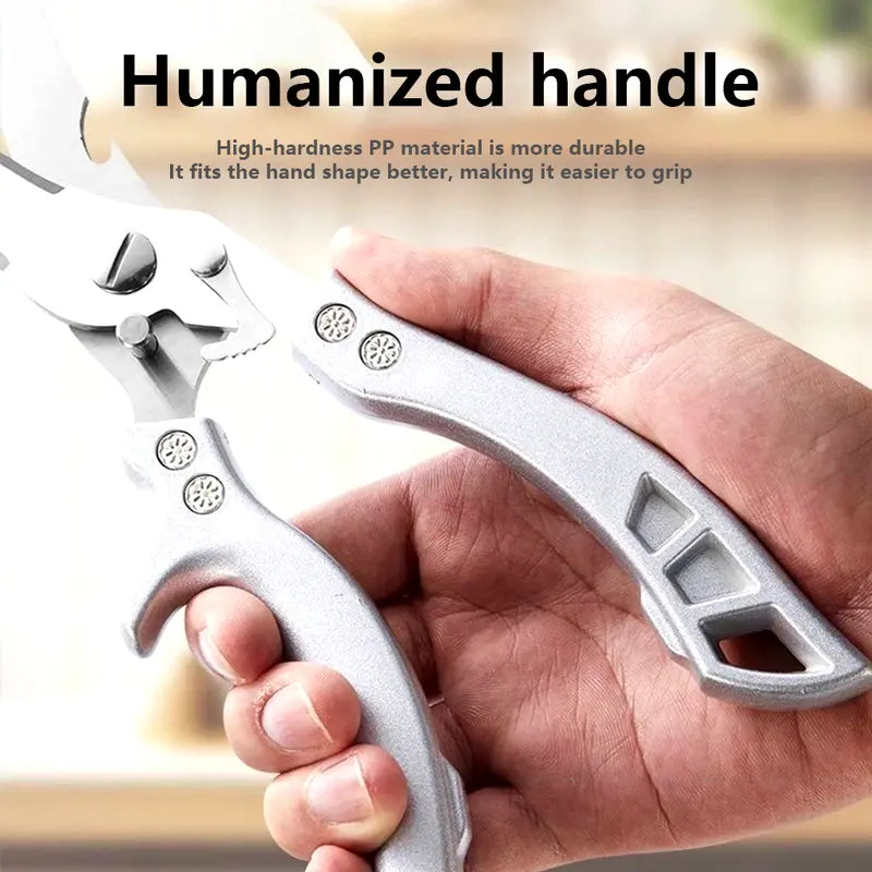 Heavy-Duty Multi-Purpose Kitchen Poultry Shears for Bone & Meat