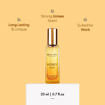 Honey Oud Eau de Parfum – Warm Gourmand-Woody Scent For Lasting Elegance