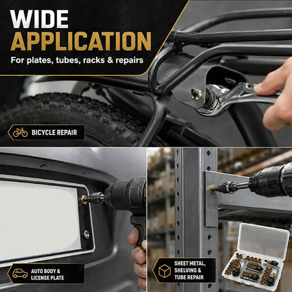 Rivet Nut Tool Kit - Create Strong Threads Without Welding