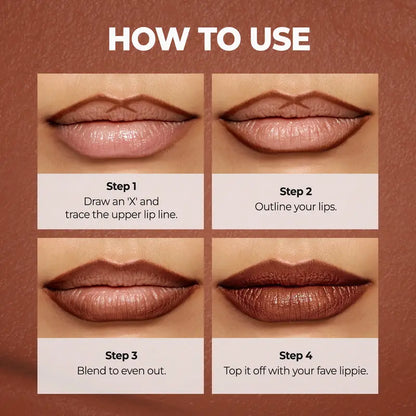Easy Glide Lip Liner - Creamy Precision Formula For Fuller-Looking Lips