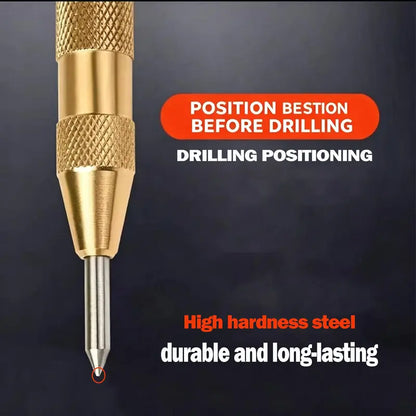 Automatic Center Punch – One-Press Marking For Precise Drilling