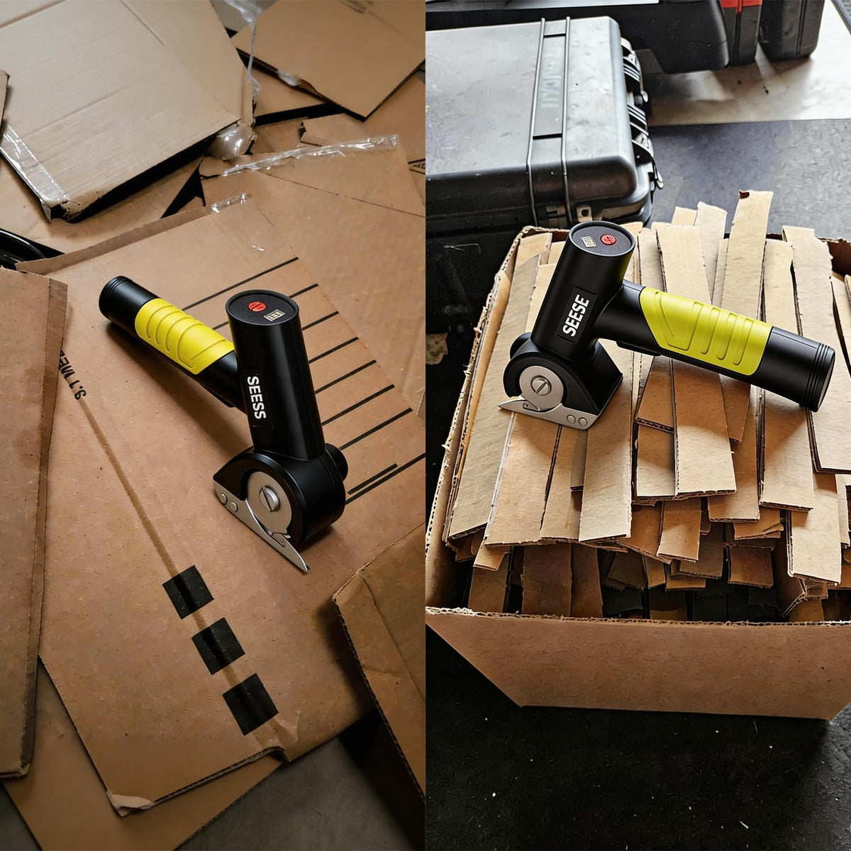 Electric Scissors - Cordless Power Cutting For Effortless Box Breakdown