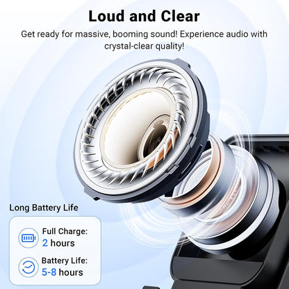 5-in-1 Smart Audio Dock - Wireless Induction Sound Amplification For Hands-Free Entertainment