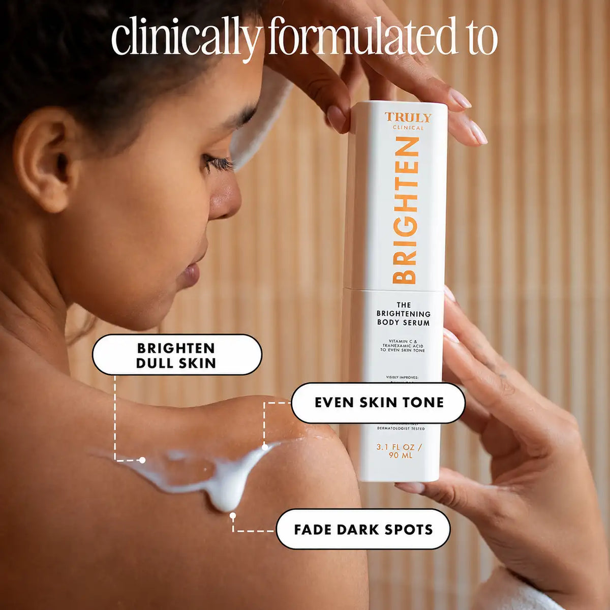 Brightening Body Serum - Vitamin C + Tranexamic Acid For Even-Looking, Radiant Skin