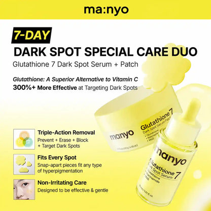 Dark Spot Care Duo - Serum + Patch for Brighter, Even-Looking Skin
