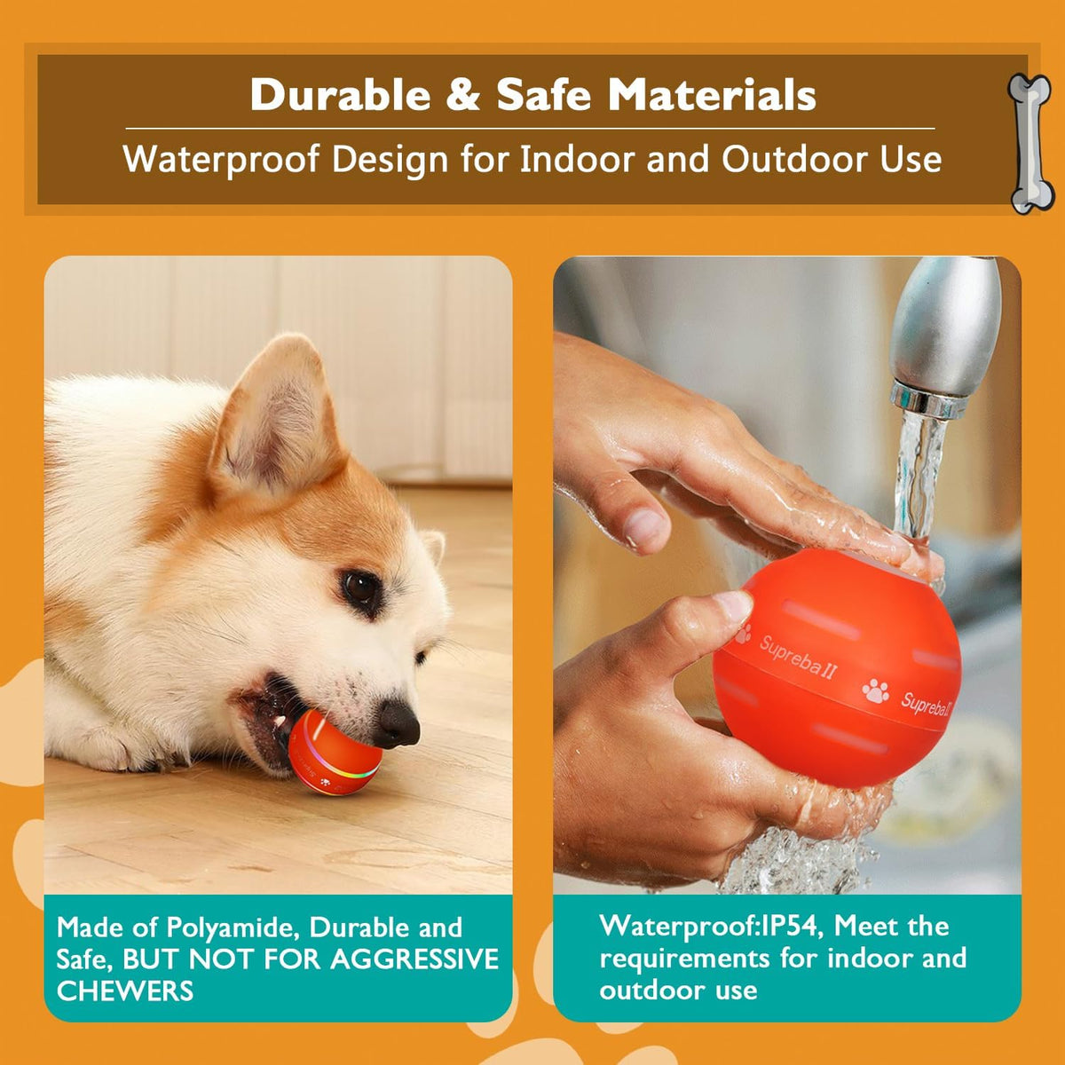 Interactive Dog Ball - Motion Activated Play For Endless Fun & Engagement