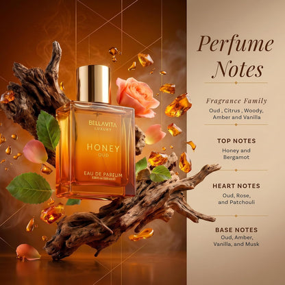 Honey Oud Eau de Parfum - Warm Sweet Scent With a Rich Woody Finish
