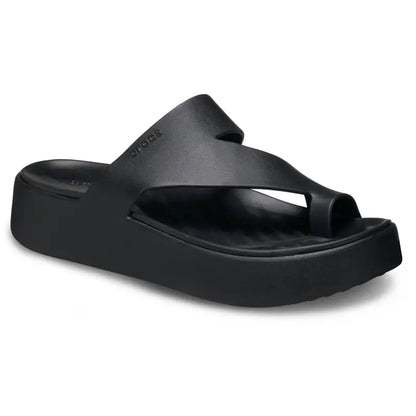 Toe Loop Platform Sandals - Lightweight Cushion Design For Effortless Everyday Comfort