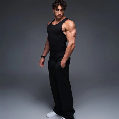 Men’s Fitted Tank Top - 350 GSM Fabric For A Stronger, Sculpted Fit