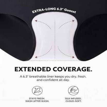 Seamless High-Waist Panties - No-Show Comfort That Stays Put