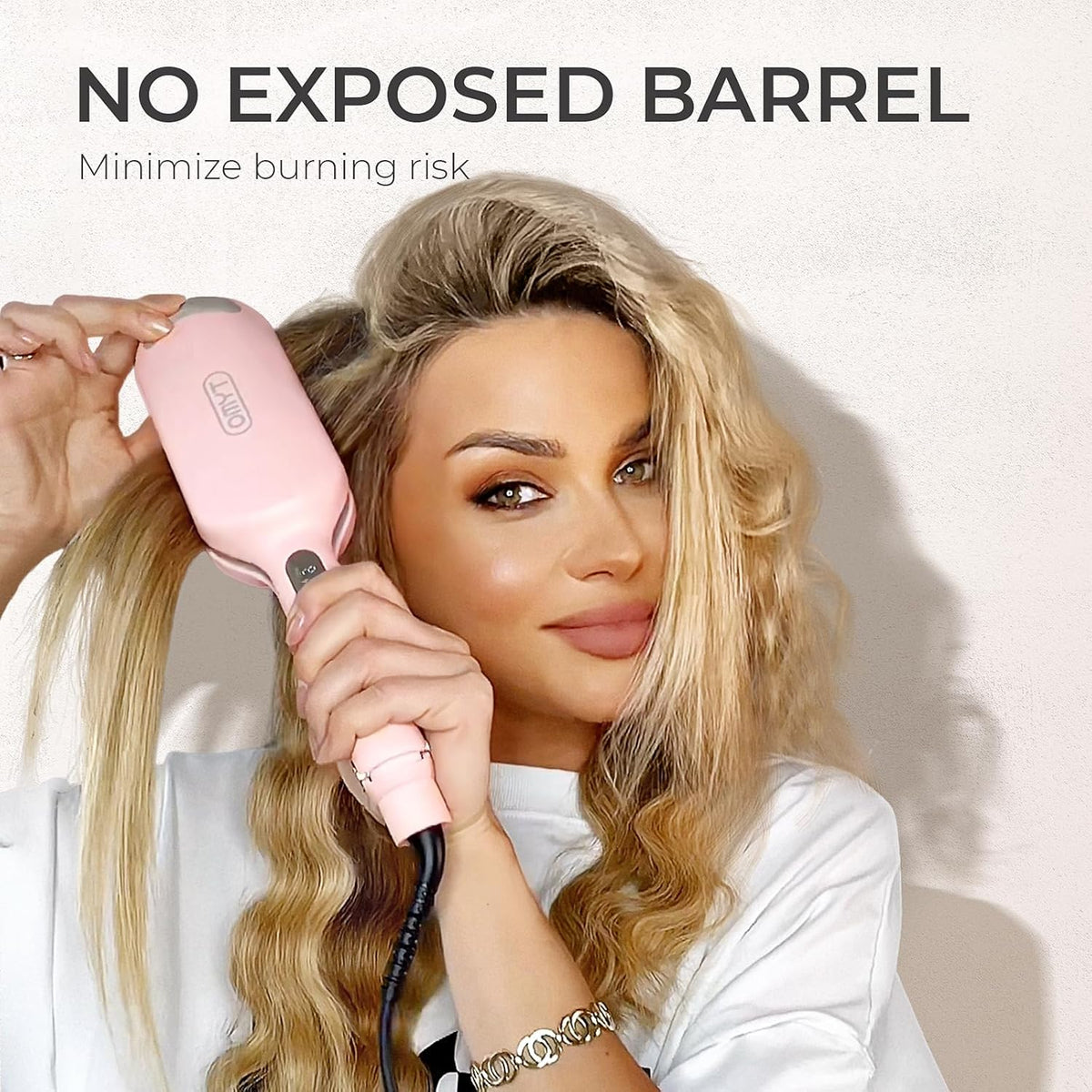 Deep Wave Hair Styler – One Clamp For Effortless Mermaid Waves