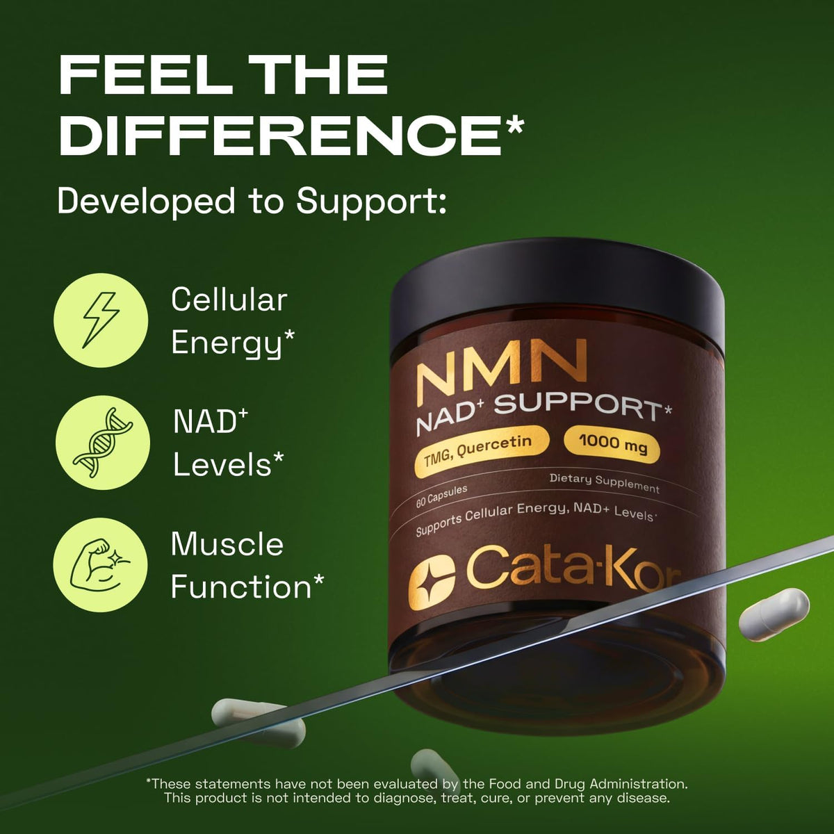NMN Supplement - 4-In-1 Cellular Wellness Formula For Daily Energy Support
