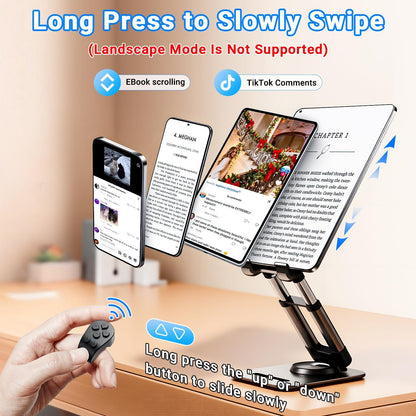 Wireless Scrolling Ring - Hands-Free Control for Videos, Reading & Selfies