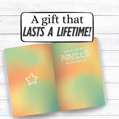Full-Color Father's Day Gift Book: 20 Fill-in-the-Blank Love Journals for Dad