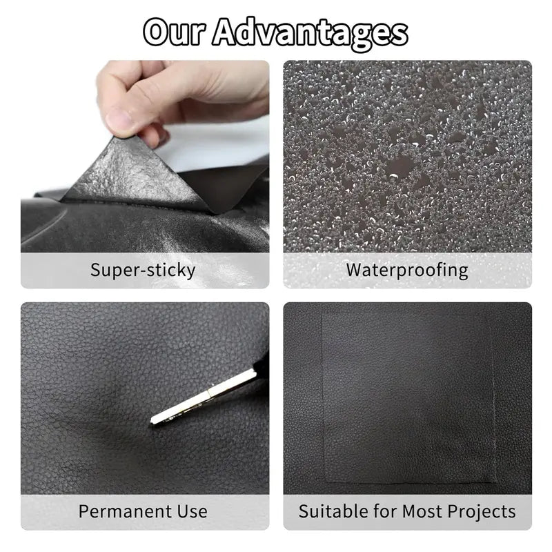 Leather Repair Patch - Peel & Stick For Instant Furniture Renewal