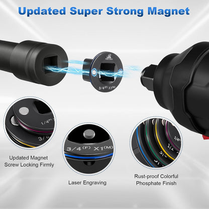 Low Profile Socket Adapter Set - Built For Tight Spaces