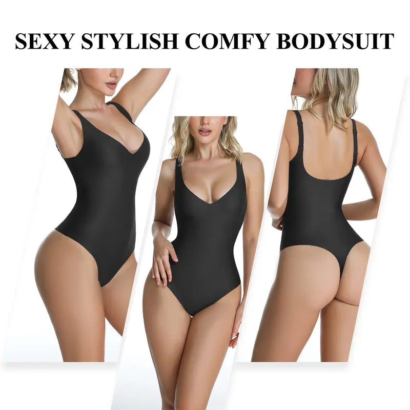 Sculpting Thong Bodysuit - Seamless Compression For Smoother Curves