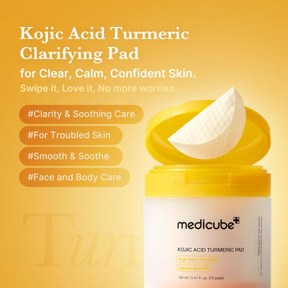 Toner Pads - 3-in-1 Targeted Skincare Formula For Clear Pores & Glass Glow Skin