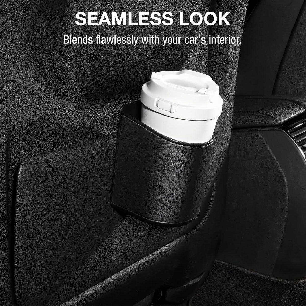 Car Cup Holder Pouch - Clip-On Extra Storage For Bottles & Daily Essentials