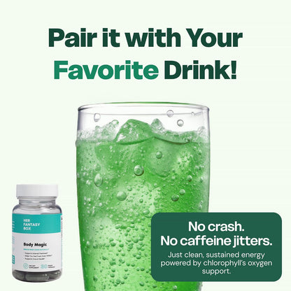 The Viral Chlorophyll Wellness Essential--Add plant-powered chlorophyll support to your daily routine for a fresher, more confident feeling every day.