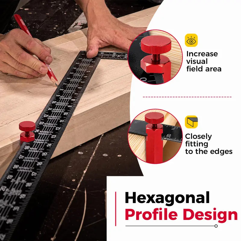 Framing Square Gauges – Professional Layout Stops For Perfect Repeatable Cuts