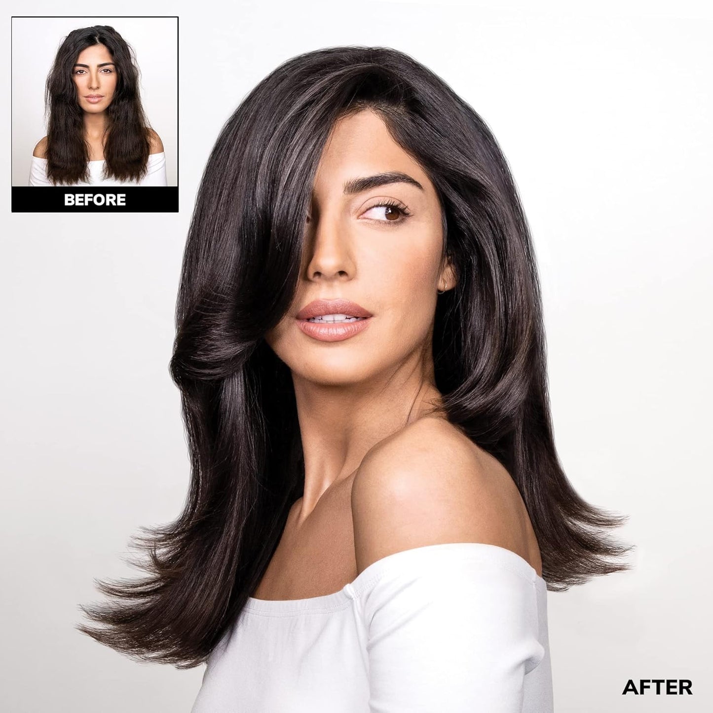 Blow-Dry Hair Treatment - Heat-Activated Coconut Infusion For Frizz-Free Shine & Salon-Smooth Finish