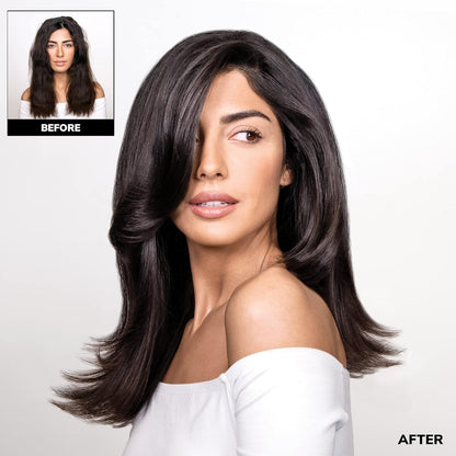 Blow-Dry Hair Treatment - Heat-Activated Coconut Infusion For Frizz-Free Shine & Salon-Smooth Finish