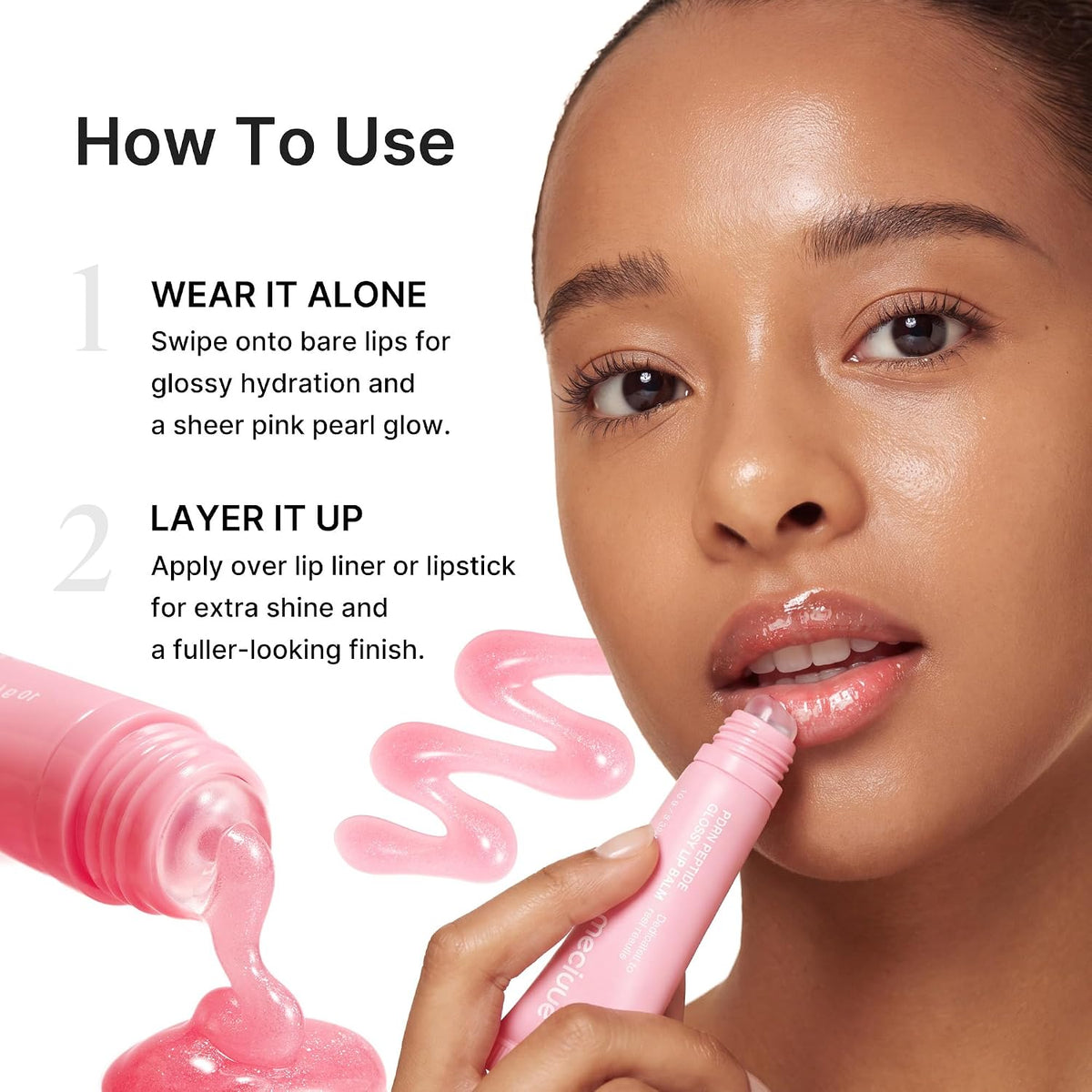 Glass Lip Balm - PDRN Peptide Formula For Dewy Hydrated Lips