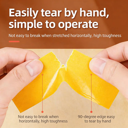 Heavy-Duty Double-Sided Tape - Fiberglass Reinforced Grip For Fast Home Fixes