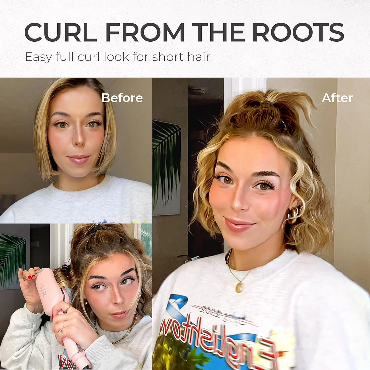 Deep Wave Hair Styler – One Clamp For Effortless Mermaid Waves