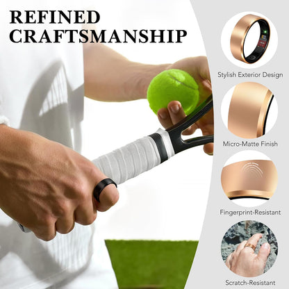 Smart Fitness Ring – 24/7 Wellness Tracking Without Monthly Fees
