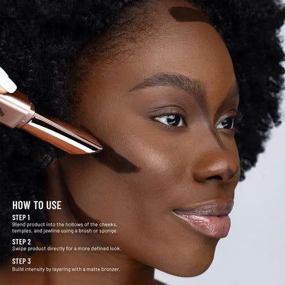 Cream Bronzer Stick - Creamy Blend For Effortless Sculpting